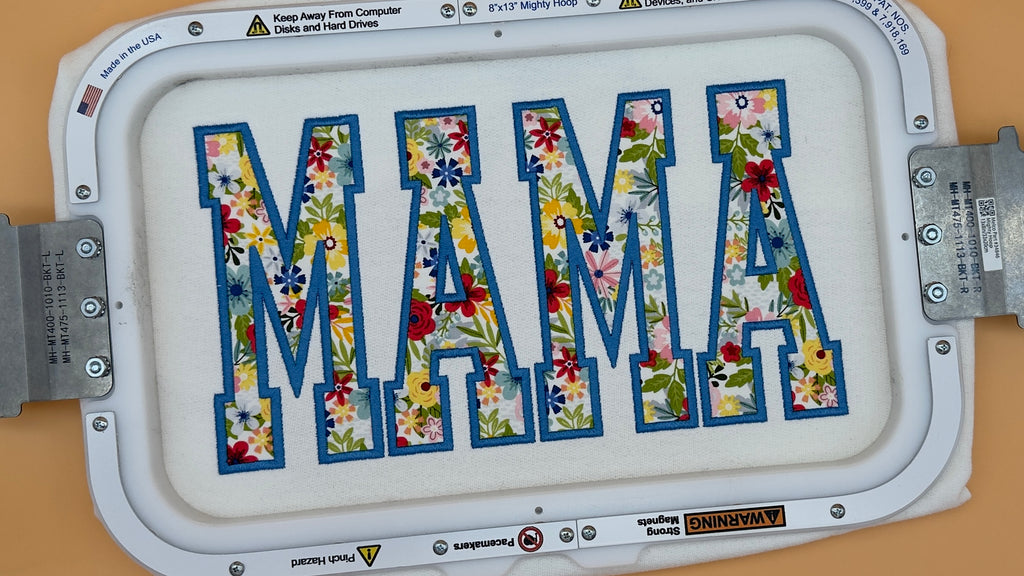 MAMA Applique sweatshirt